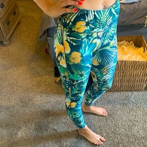 Sweaty Betty The Contour 7/8 Legging- tropical